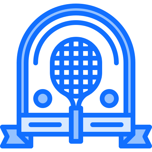 badge Coloring Blue Icône