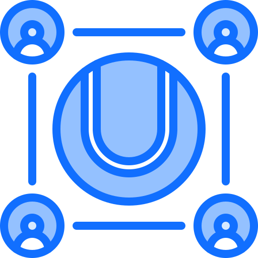 gruppe Coloring Blue icon