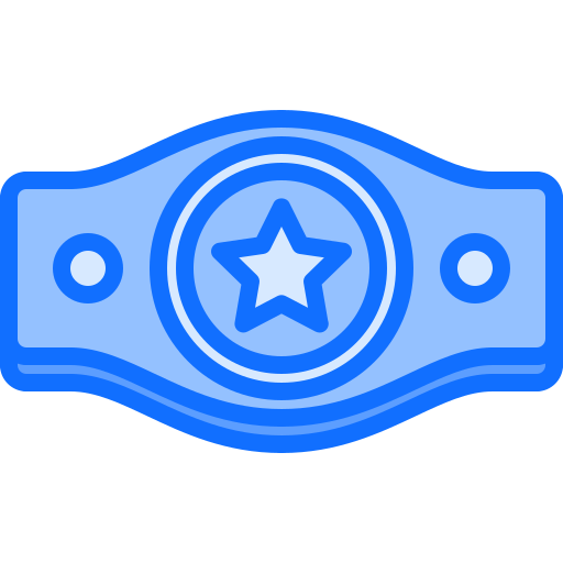 cinturón Coloring Blue icono