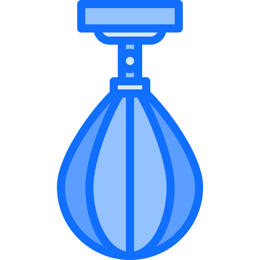サンドバッグ Coloring Blue icon