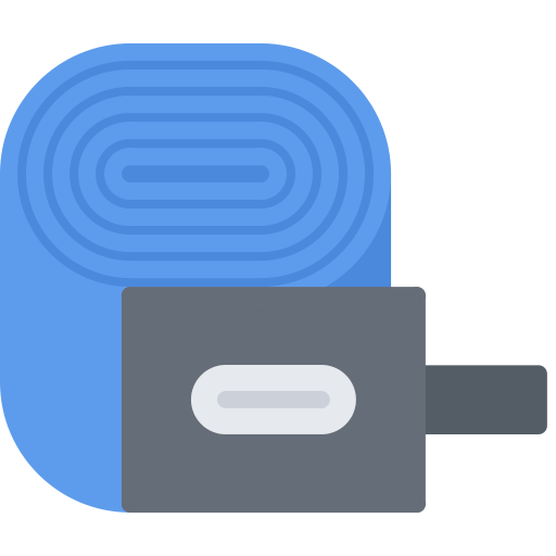 Tape Coloring Flat icon