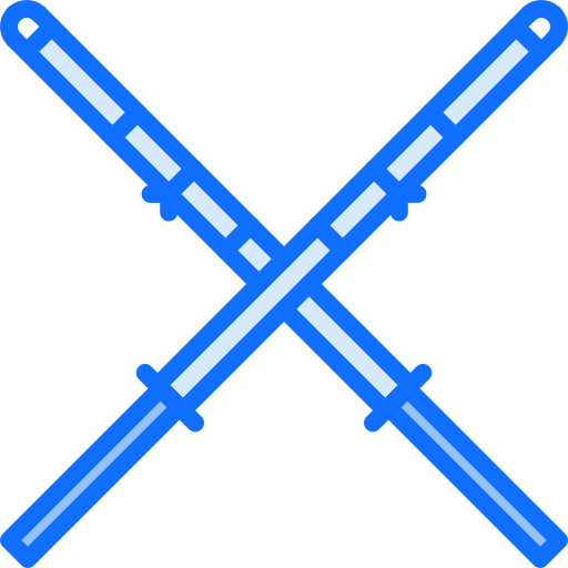 kendō Coloring Blue icona