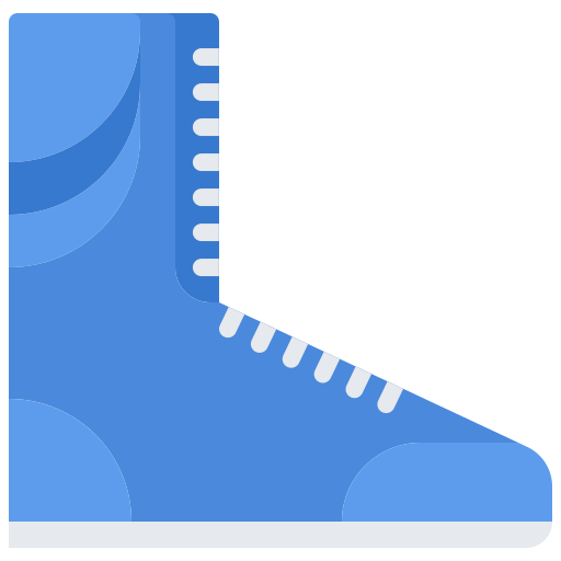 обувь Coloring Flat иконка