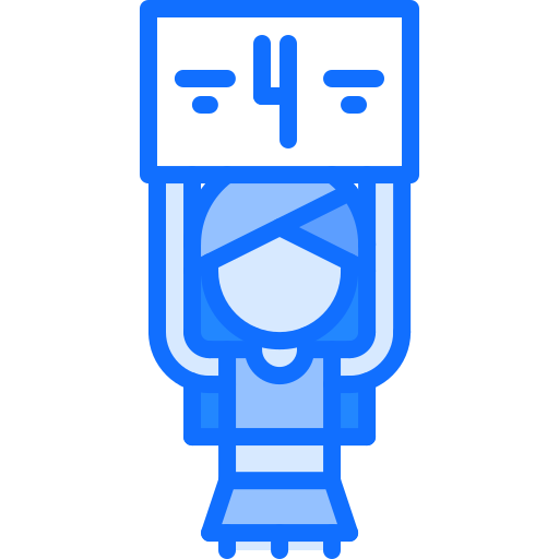 runden Coloring Blue icon