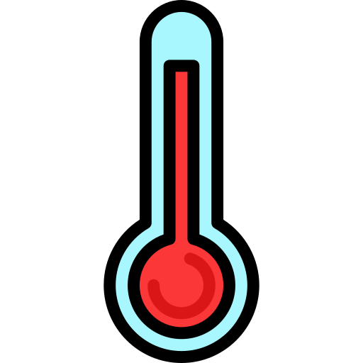 temperaturas Special Lineal color icono
