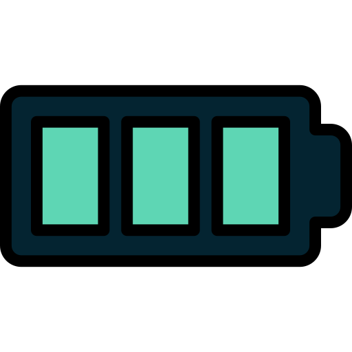 nivel de bateria Special Lineal color icono
