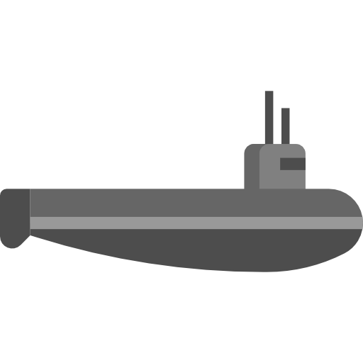 onderzeeër Special Flat icoon