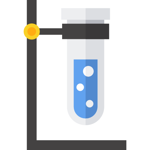 시험관 Basic Straight Flat icon