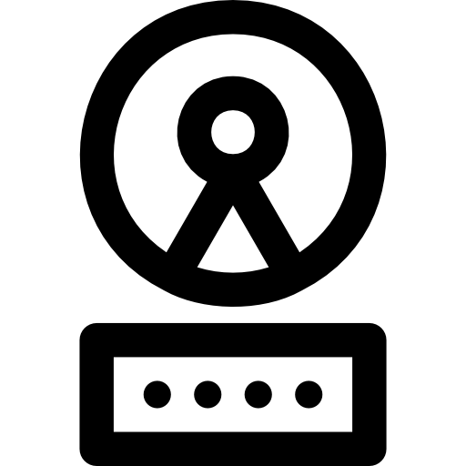 Password Basic Rounded Lineal icon