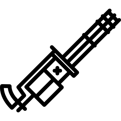 기관총 Special Lineal icon