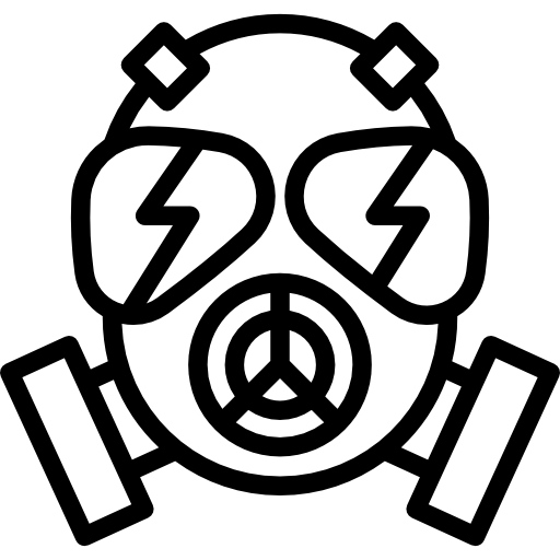 gasmaske Special Lineal icon