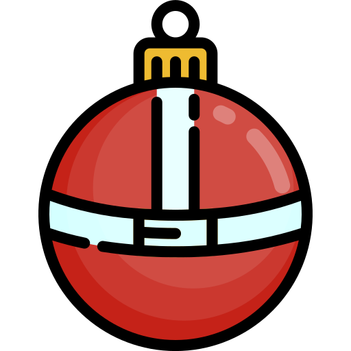 クリスマスボール Kosonicon Lineal color icon