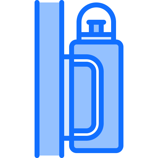 wasserflasche Coloring Blue icon