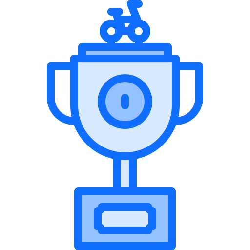 Cup Coloring Blue icon