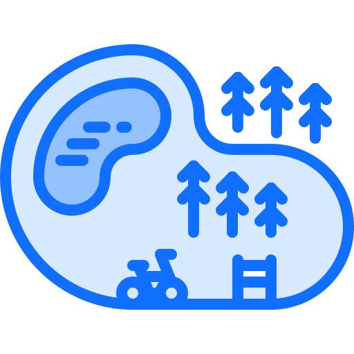 Track Coloring Blue icon