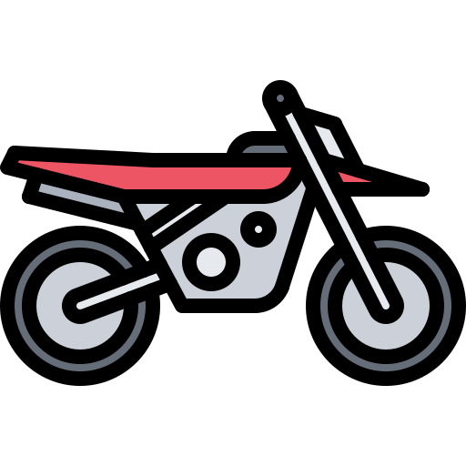 motocicleta Coloring Color icono