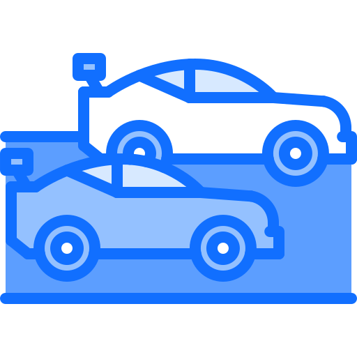 車 Coloring Blue icon