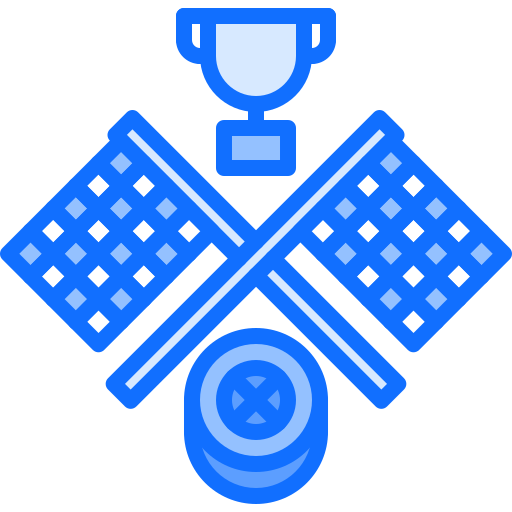깃발 Coloring Blue icon