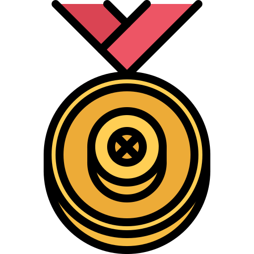 medalla Coloring Color icono
