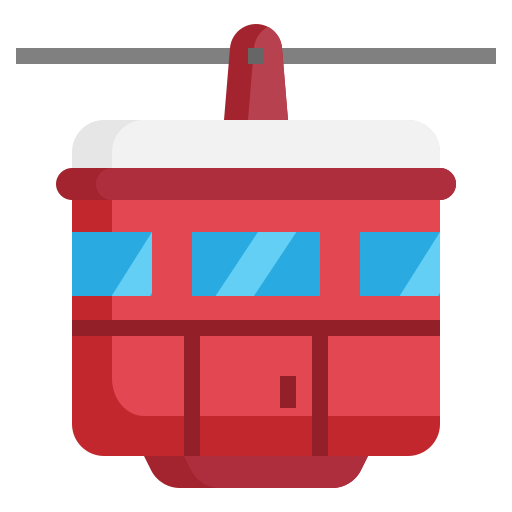 seilbahn Generic Flat icon