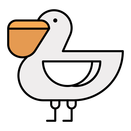 Pelican Generic Outline Color icon