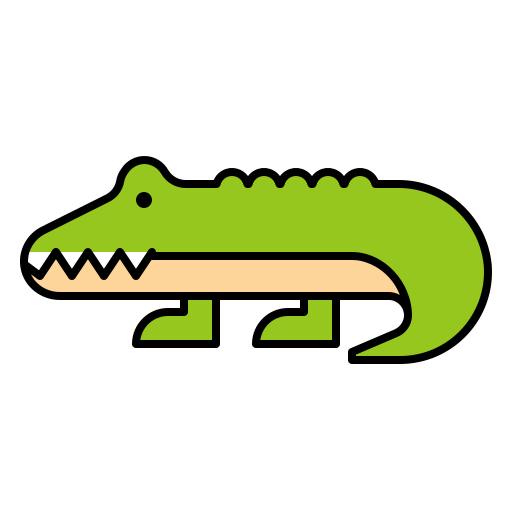 crocodile Generic Outline Color Icône