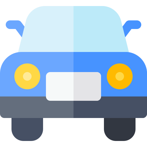 Car Basic Rounded Flat icon