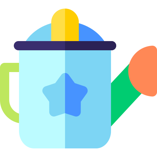 Watering can Basic Rounded Flat icon
