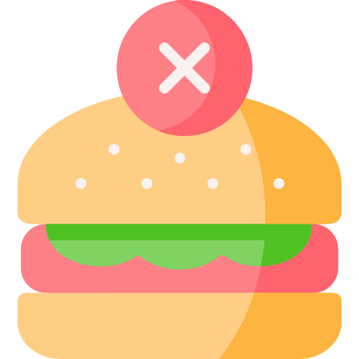 No junk food Special Flat icon