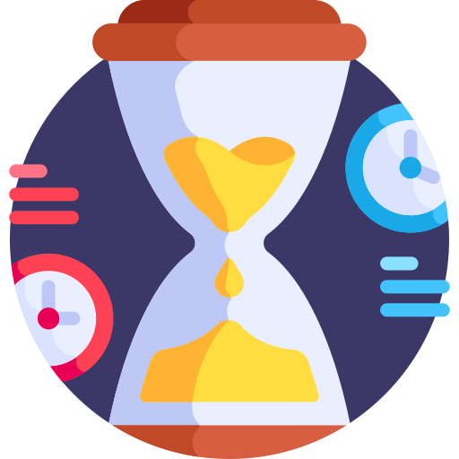 Time management Detailed Flat Circular Flat icon