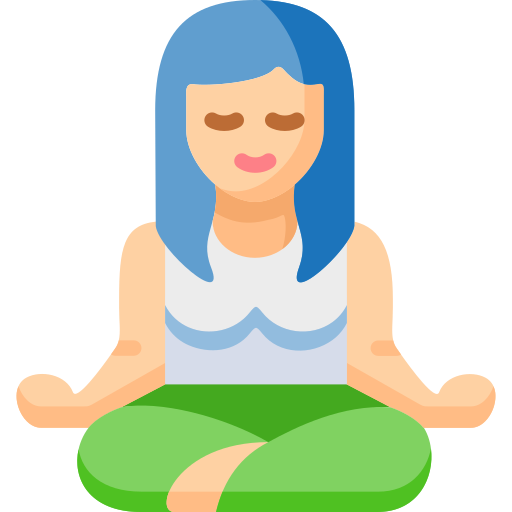 meditatie Special Flat icoon