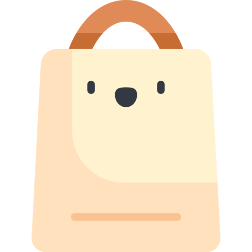 torba prezentowa Kawaii Flat ikona
