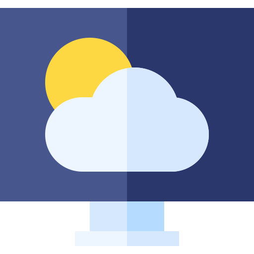 天気 Basic Straight Flat icon