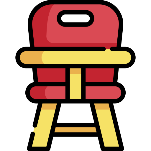 krzesełko dla dziecka Special Lineal color ikona