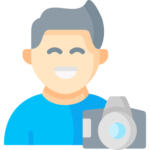 Photographer Special Flat icon