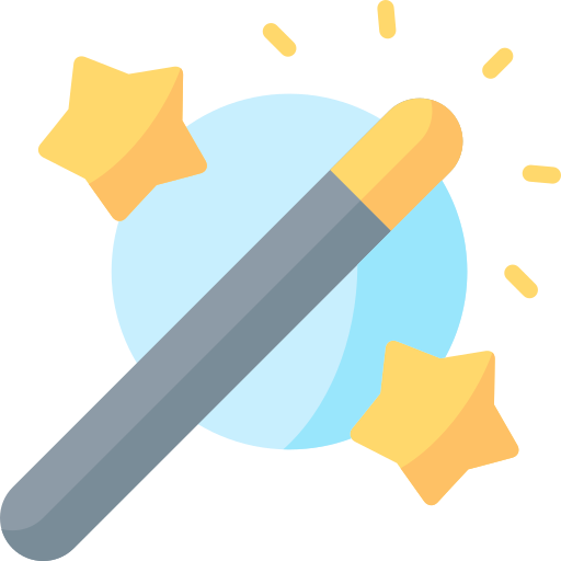 Magic wand Special Flat icon