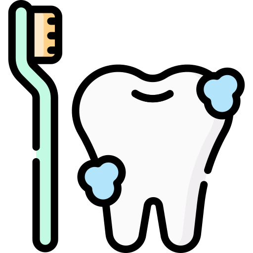 치아 위생 Special Lineal color icon