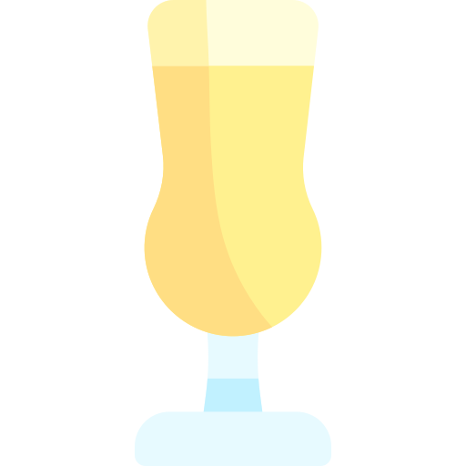 bicchiere Kawaii Flat icona