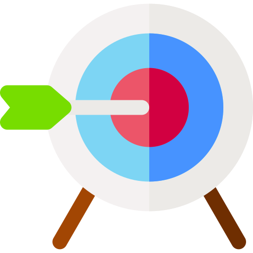 Bullseye Basic Rounded Flat icon
