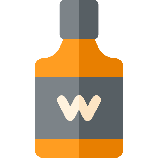 whiskey Basic Rounded Flat icon
