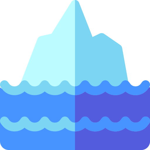 ijsberg Basic Rounded Flat icoon