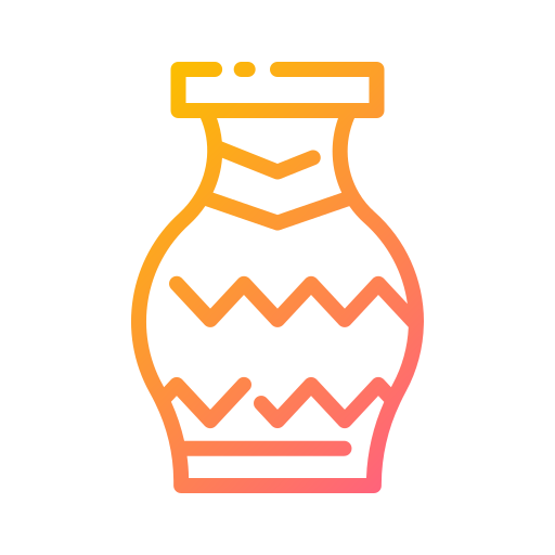 Vase Good Ware Gradient icon