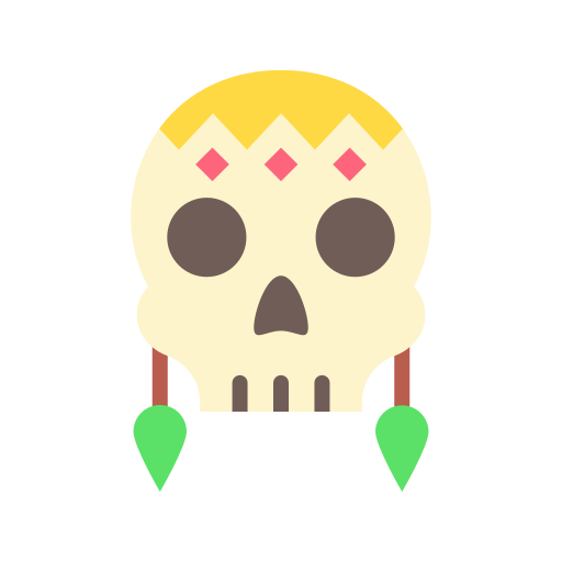 Skull Good Ware Flat icon