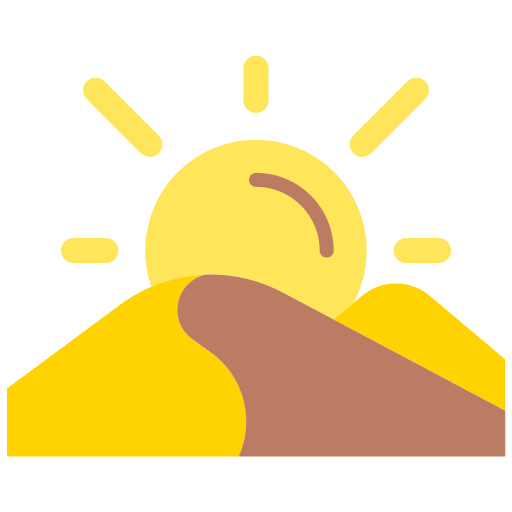 모래 언덕 Good Ware Flat icon
