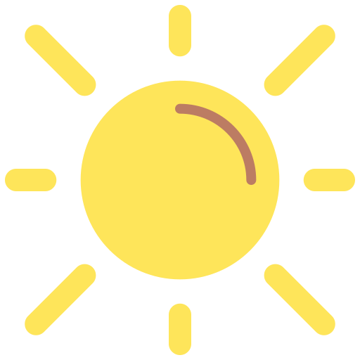 солнце Good Ware Flat иконка
