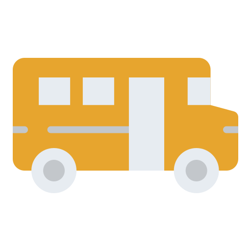 autobus szkolny Good Ware Flat ikona