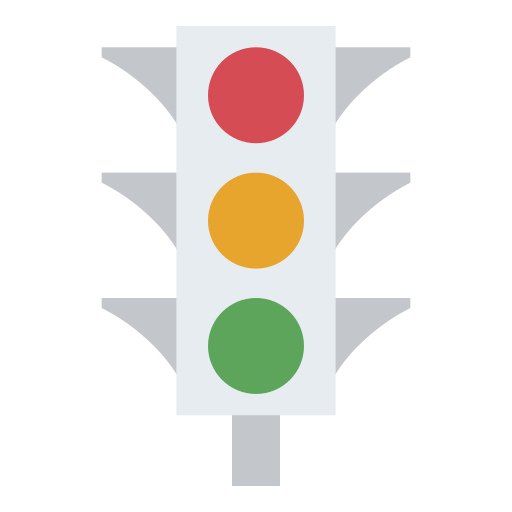 Traffic lights Good Ware Flat icon