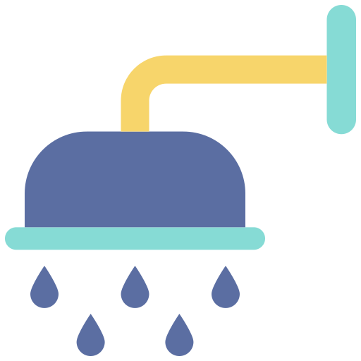 Showers Good Ware Flat icon