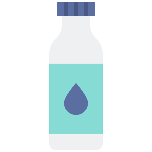 Water bottle Good Ware Flat icon