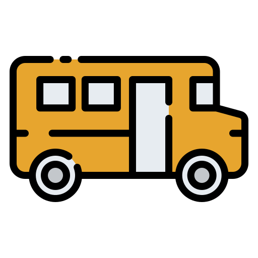 autobus szkolny Good Ware Lineal Color ikona